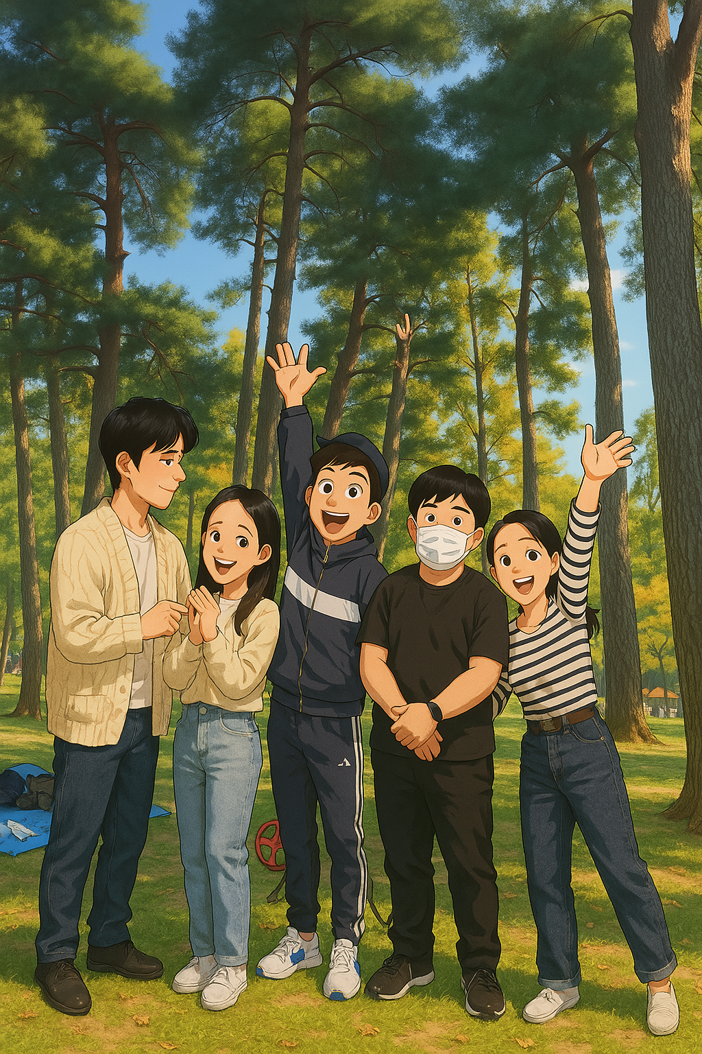 Image of students conducting a science experiment
